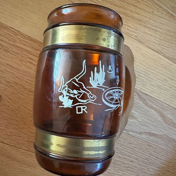 Siesta Ware Amber Color Set of Two Barrel Mugs - Picture 8 of 15